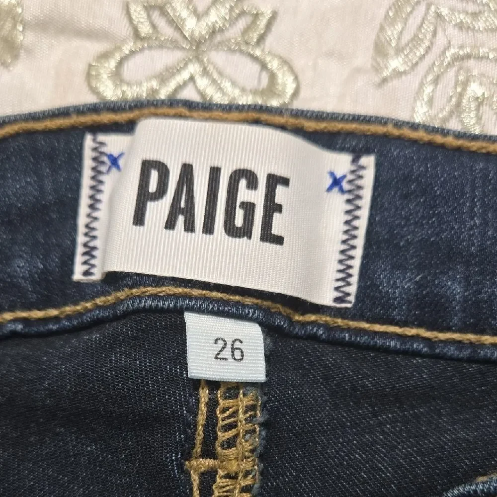 PAIGE Brigitte Maternity Denim Stretch Jeans Sz 26, Stretch Comfy Streetwear
